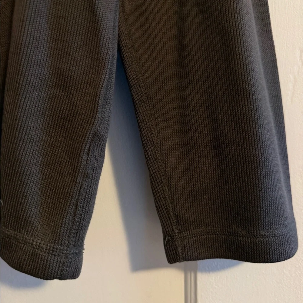 Banana Republic 100% Cotton Quarter-Zip Pullover Sweater Dark Brown Size Large